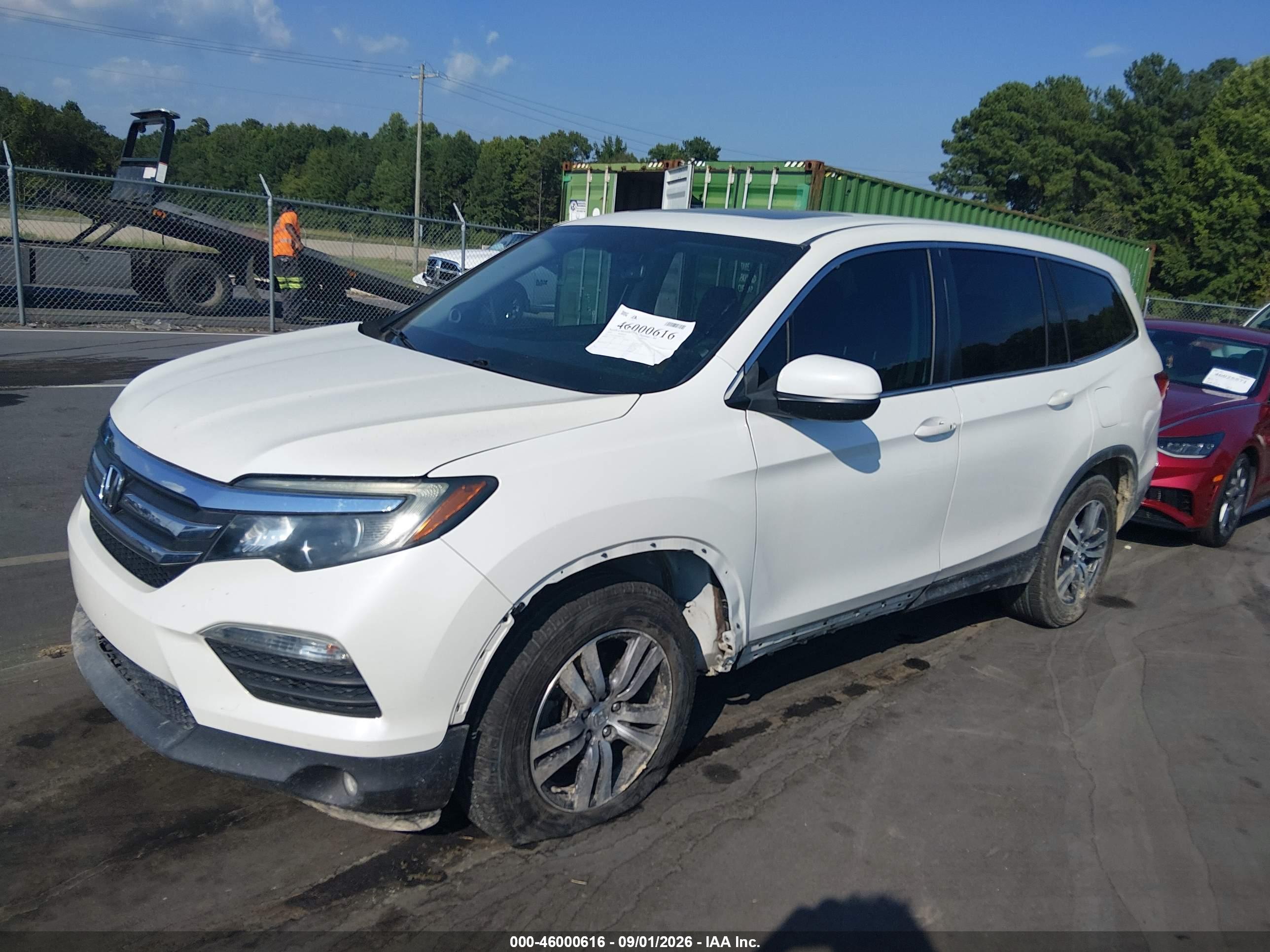 2018 HONDA PILOT EX-L — I2