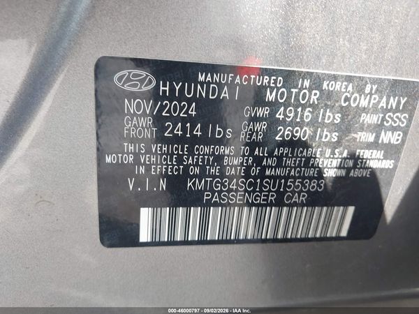2025 GENESIS G70 2.5T AWD