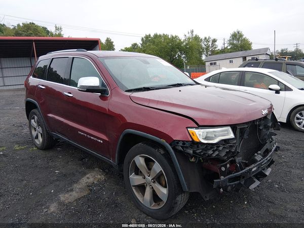 2016 JEEP GRAND CHEROKEE LIMITED — I1