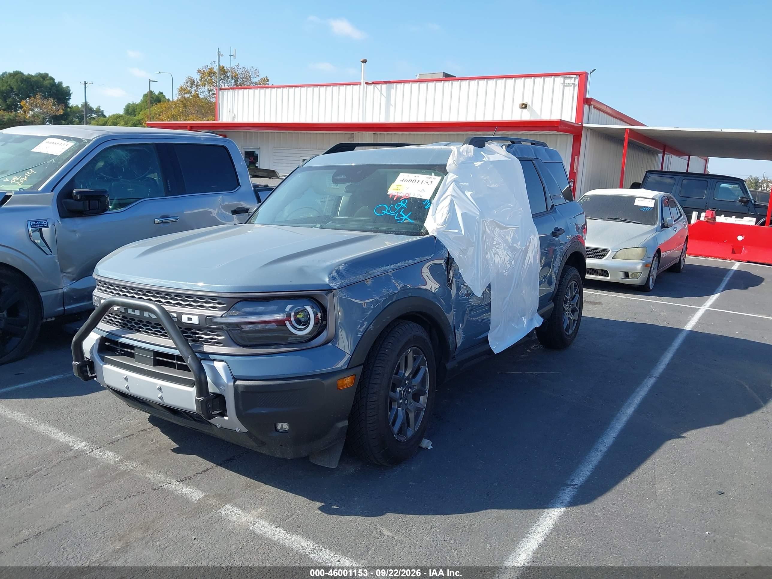 2025 FORD BRONCO SPORT BIG BEND — I2