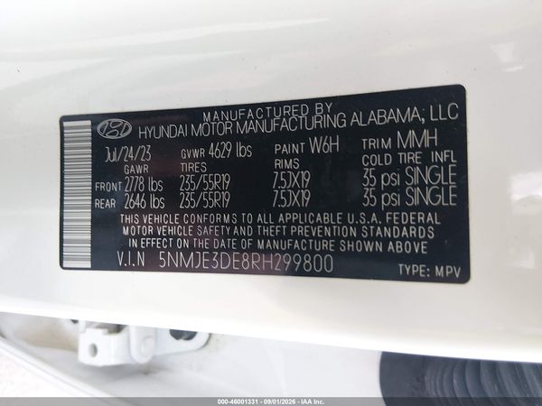 2024 HYUNDAI TUCSON LIMITED