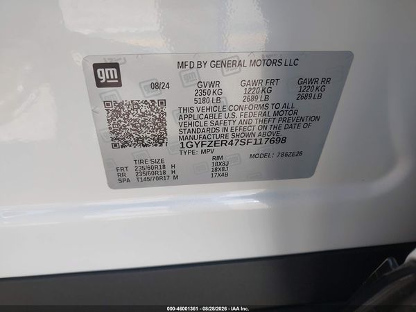 2025 CADILLAC XT4 FWD SPORT — I9