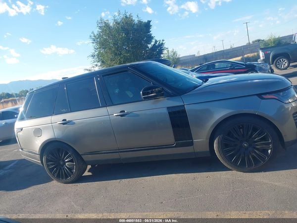 2018 LAND ROVER RANGE ROVER 5.0L V8 SUPERCHARGED