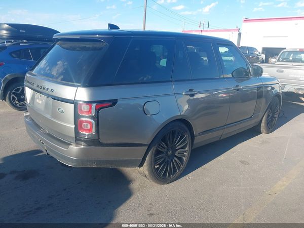 2018 LAND ROVER RANGE ROVER 5.0L V8 SUPERCHARGED