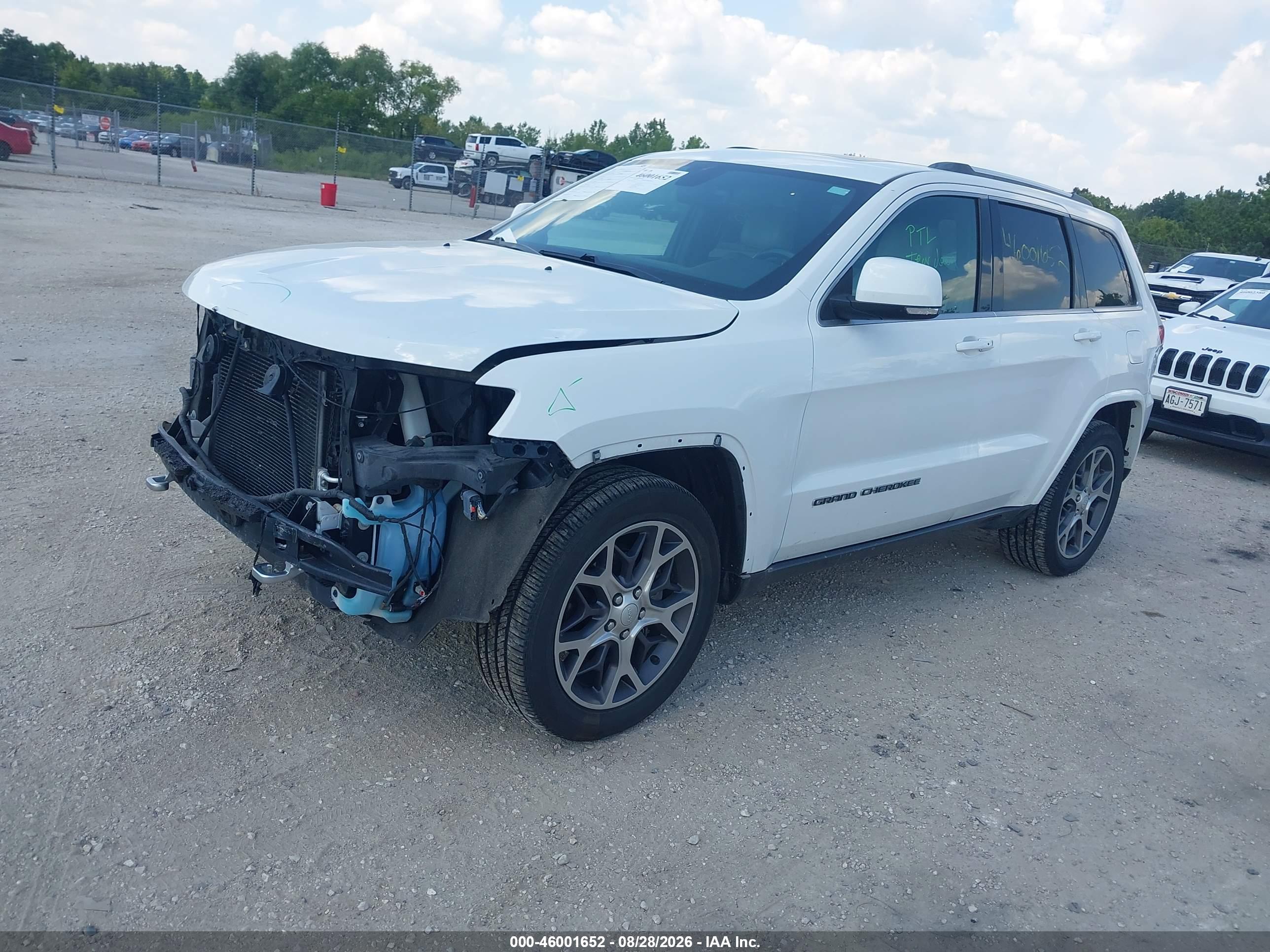 2018 JEEP GRAND CHEROKEE STERLING EDITION 4X4 — I2
