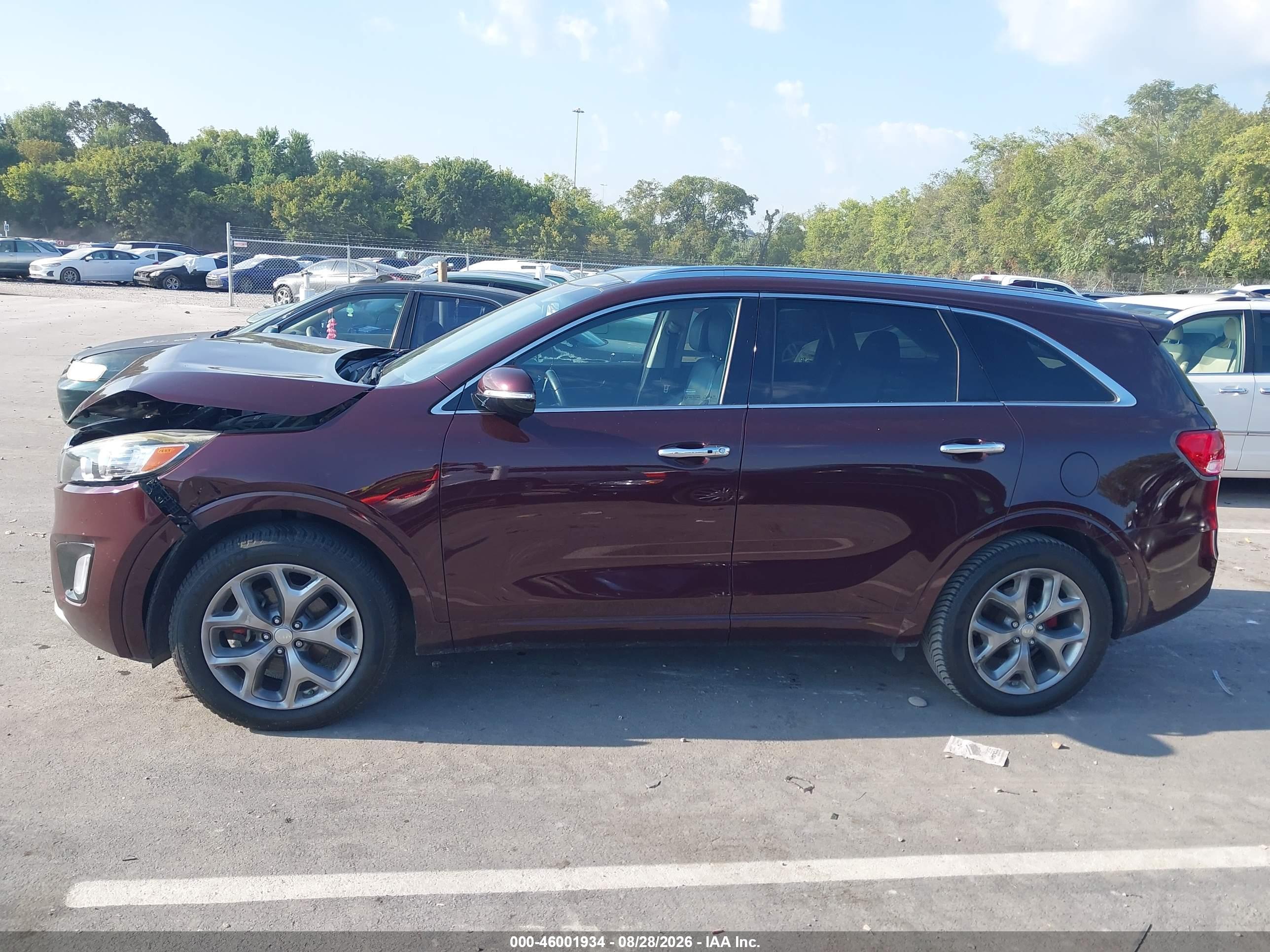 2017 KIA SORENTO 3.3L SX