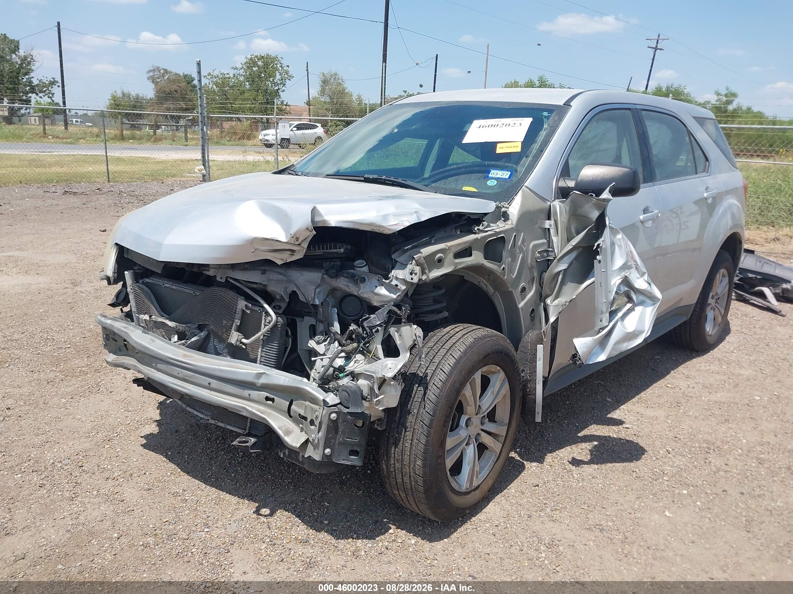 2015 CHEVROLET EQUINOX LS — I2