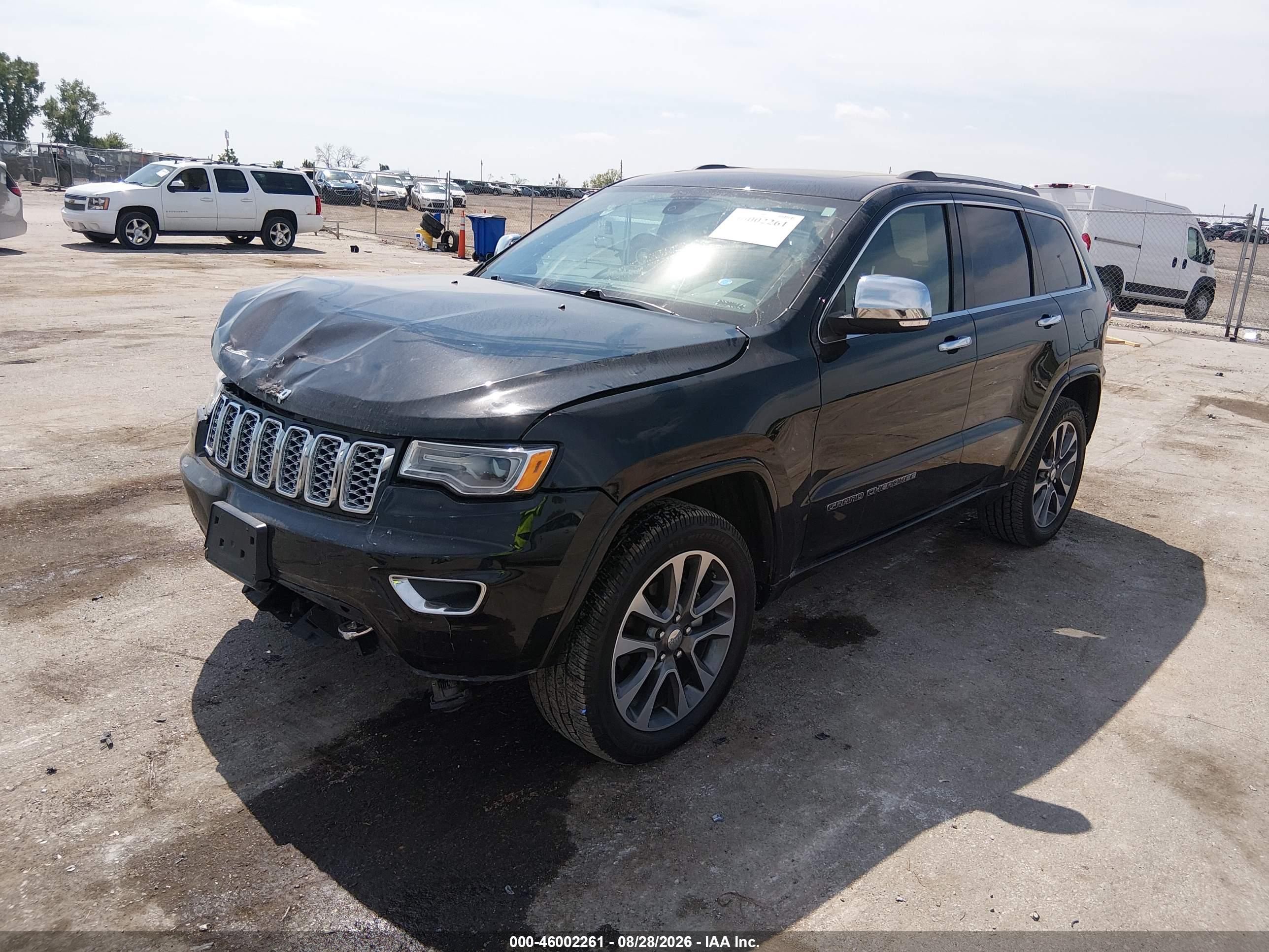 2018 JEEP GRAND CHEROKEE OVERLAND 4X4 — I2