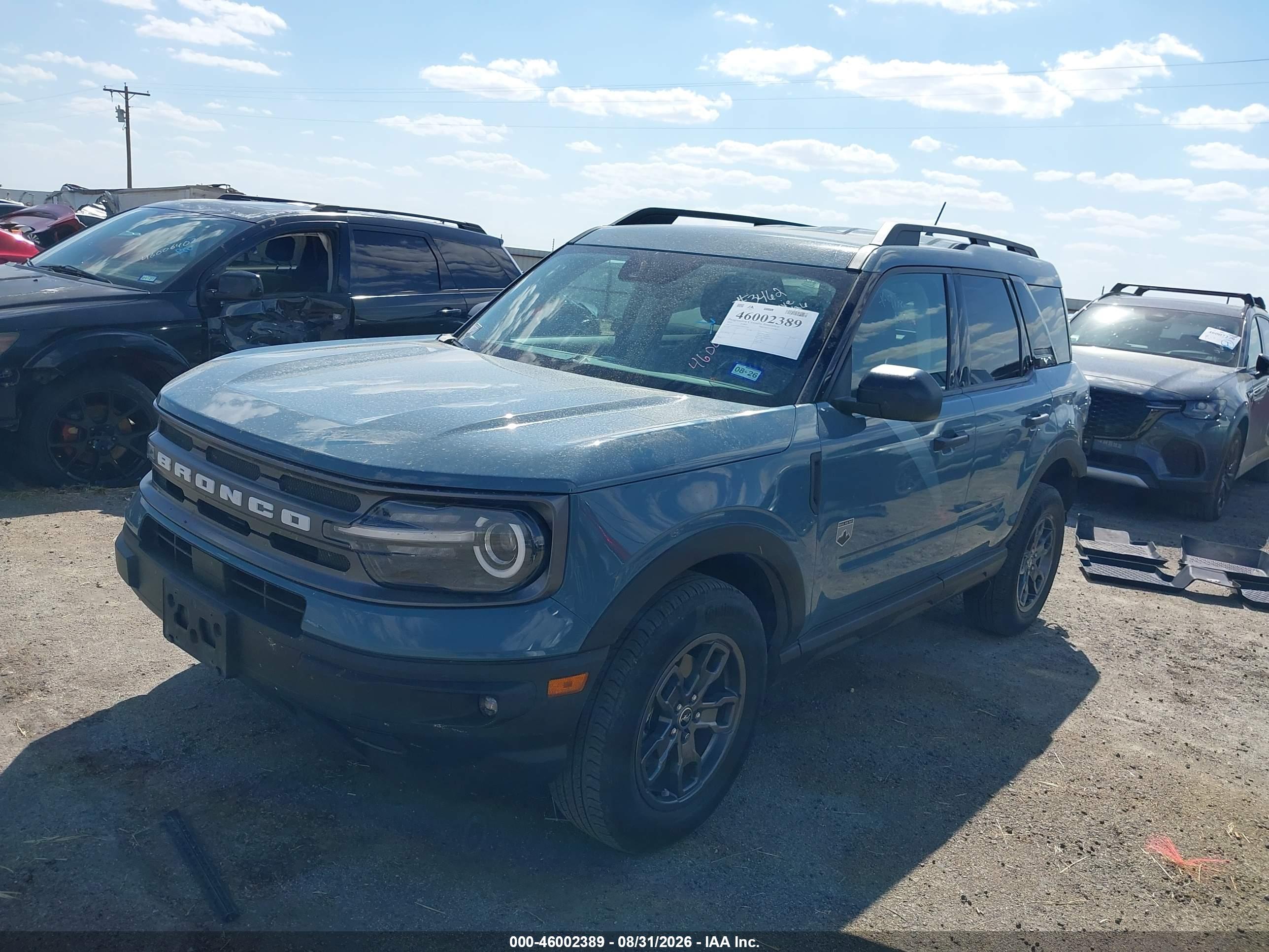 2022 FORD BRONCO SPORT BIG BEND — I2