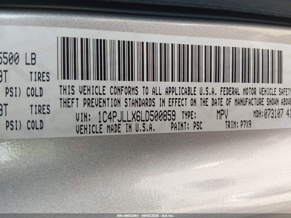 2020 JEEP CHEROKEE LATITUDE PLUS FWD
