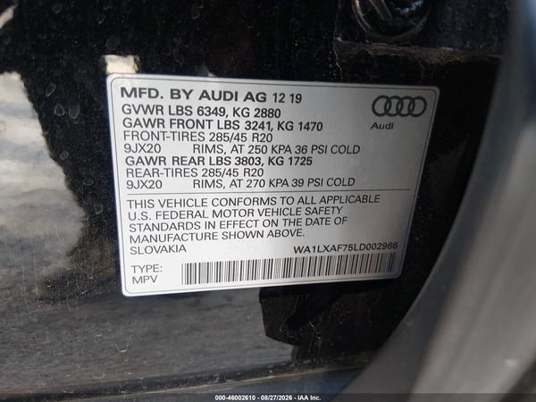 2020 AUDI Q7