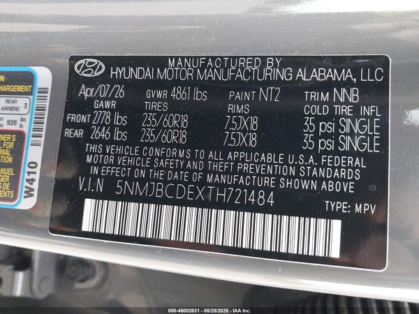 2026 HYUNDAI TUCSON SEL