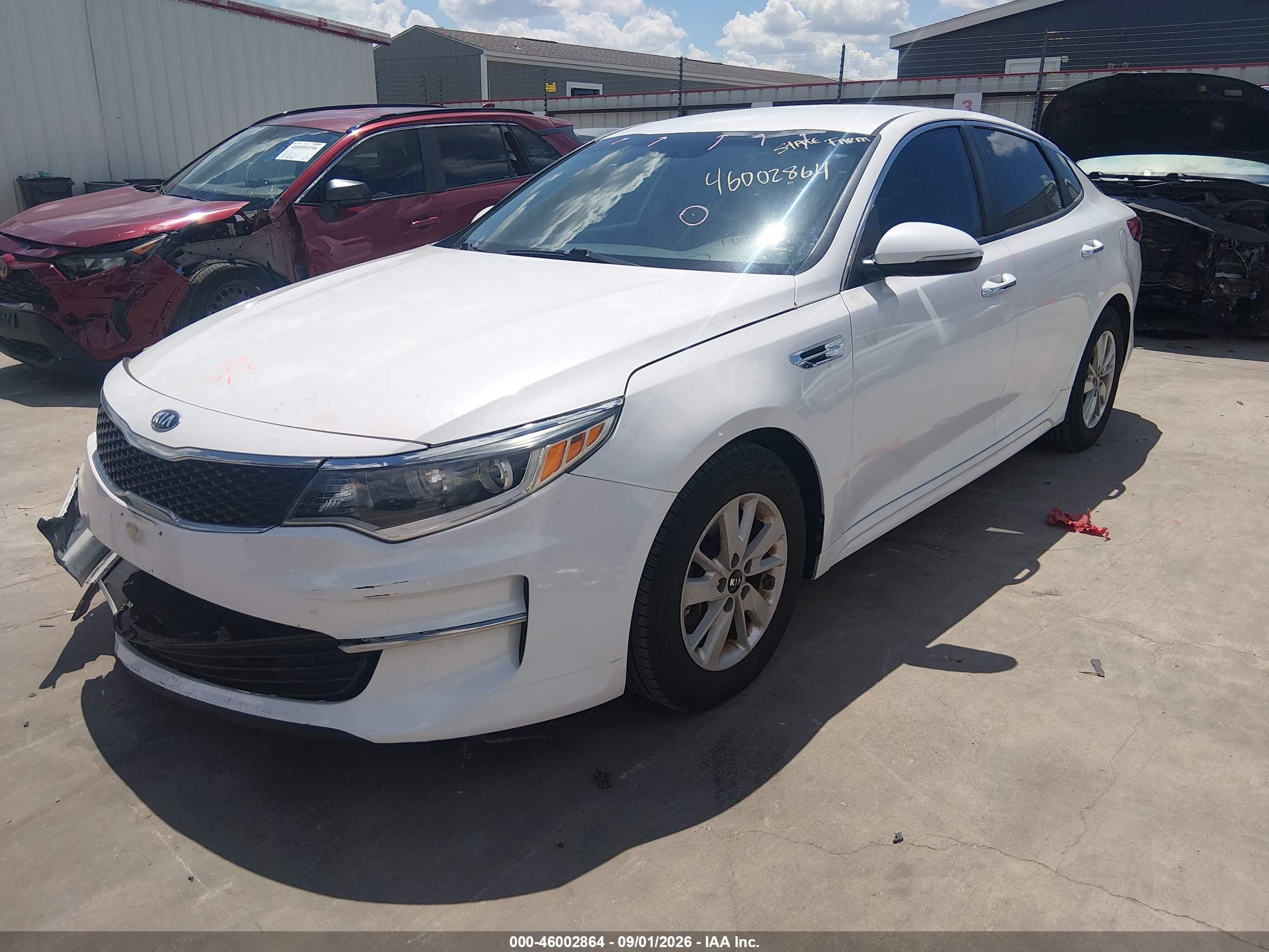 2016 KIA OPTIMA LX — I2