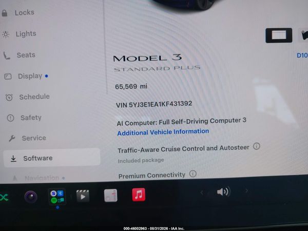 2019 TESLA MODEL 3