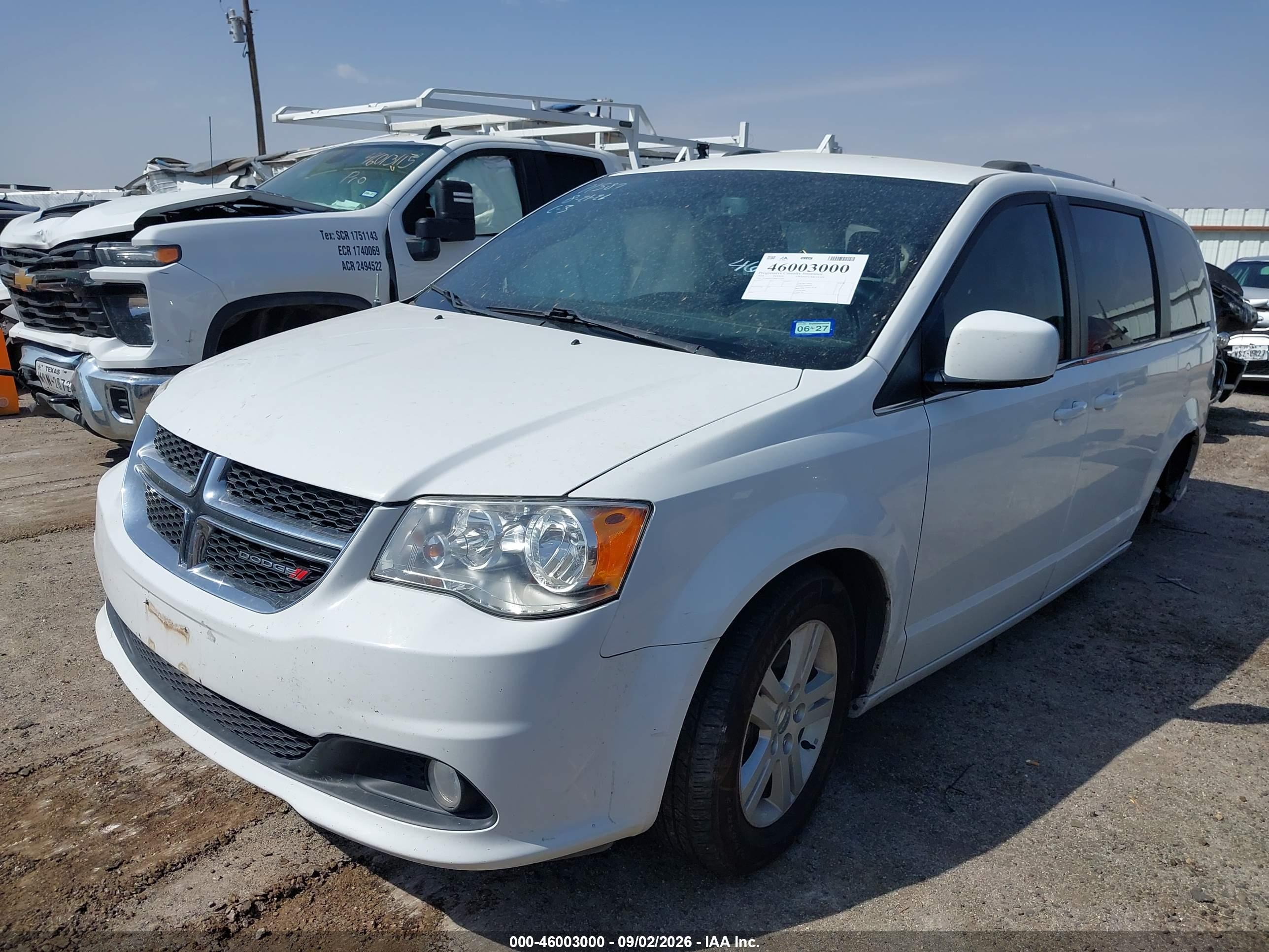 2018 DODGE GRAND CARAVAN SXT — I2