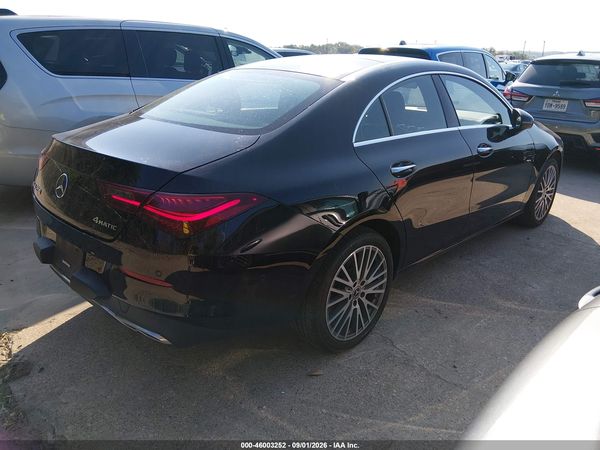 2025 MERCEDES-BENZ CLA 250 COUPE 4MATIC