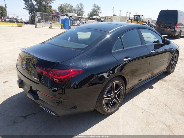 2025 MERCEDES-BENZ CLA 250 COUPE 4MATIC