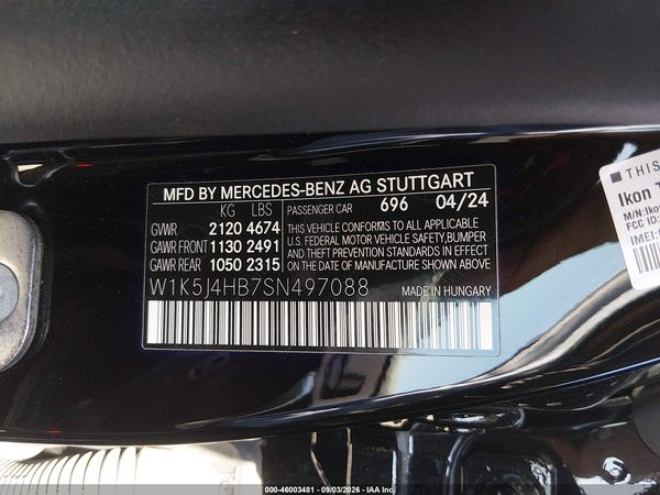 2025 MERCEDES-BENZ CLA 250 COUPE 4MATIC