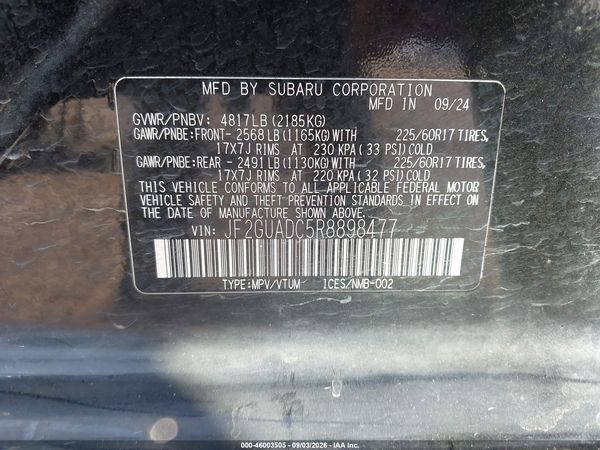 2024 SUBARU CROSSTREK PREMIUM