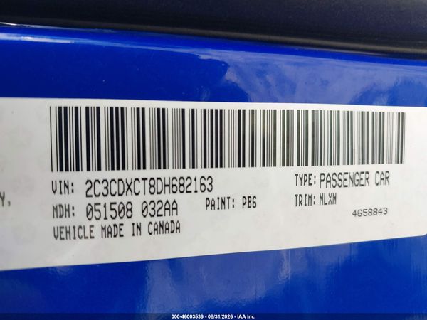 2013 DODGE CHARGER ROAD/TRACK