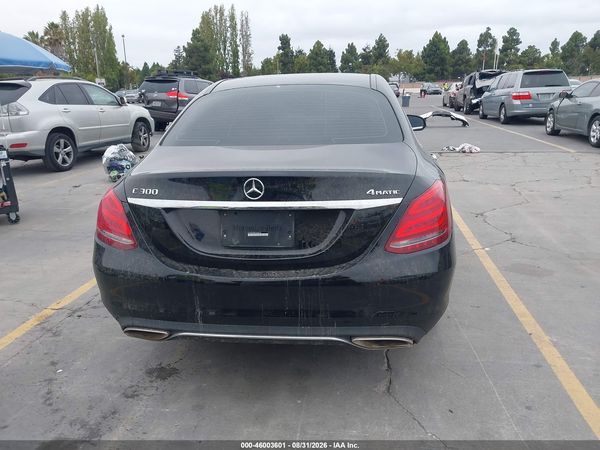2015 MERCEDES-BENZ C 300 LUXURY 4MATIC — I119