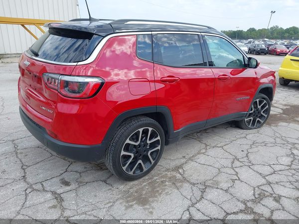 2019 JEEP COMPASS LIMITED 4X4 — I4