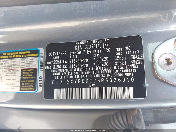 2023 KIA TELLURIDE S — I9
