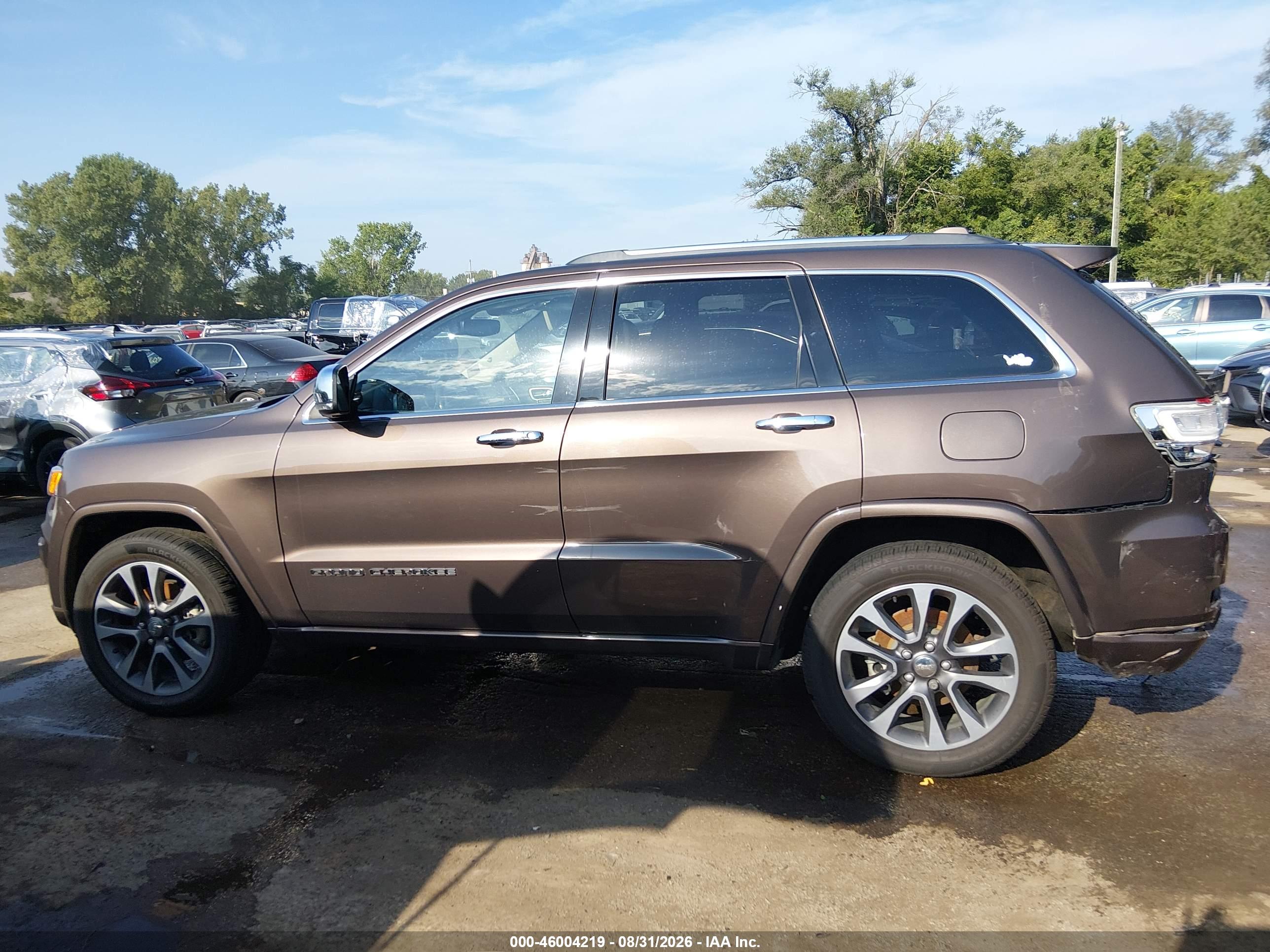 2017 JEEP GRAND CHEROKEE OVERLAND