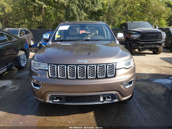 2017 JEEP GRAND CHEROKEE OVERLAND