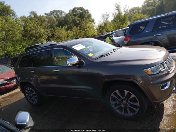 2017 JEEP GRAND CHEROKEE OVERLAND
