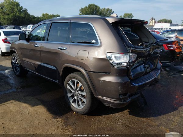 2017 JEEP GRAND CHEROKEE OVERLAND