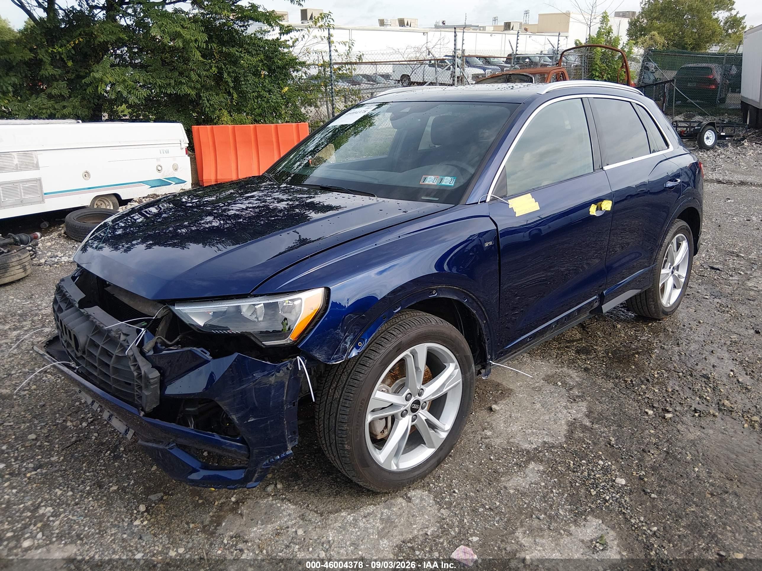 2021 AUDI Q3 — I2