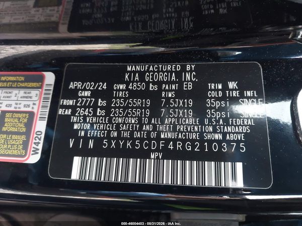 2024 KIA SPORTAGE SX-PRESTIGE — I9