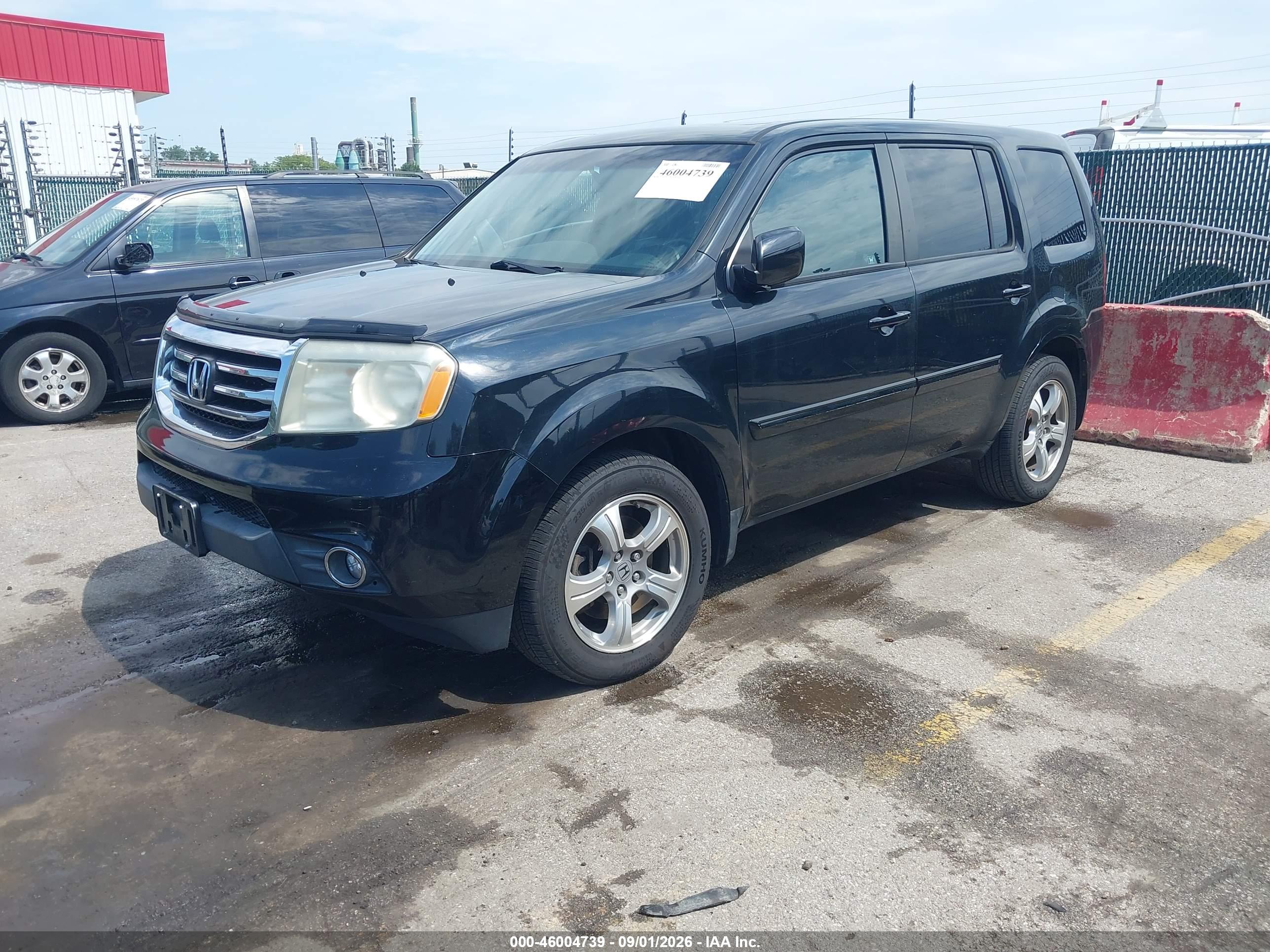 2012 HONDA PILOT EX-L — I2