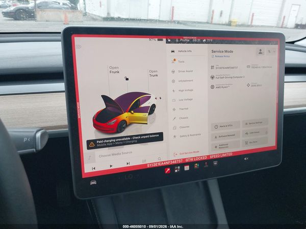 2022 TESLA MODEL 3 REAR-WHEEL DRIVE — I132