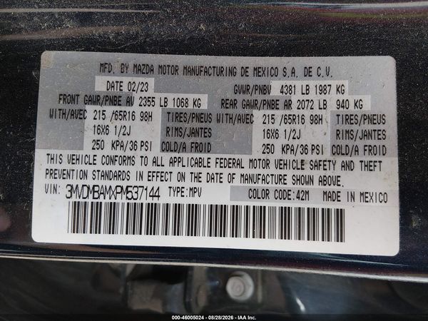 2023 MAZDA CX-30 2.5 S — I9