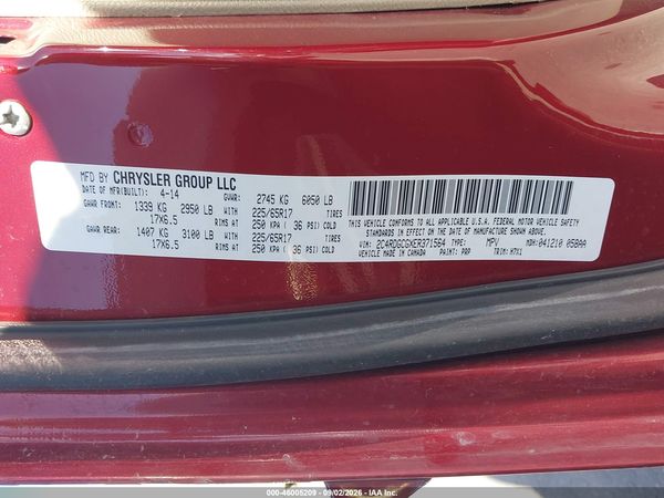 2014 DODGE GRAND CARAVAN SXT