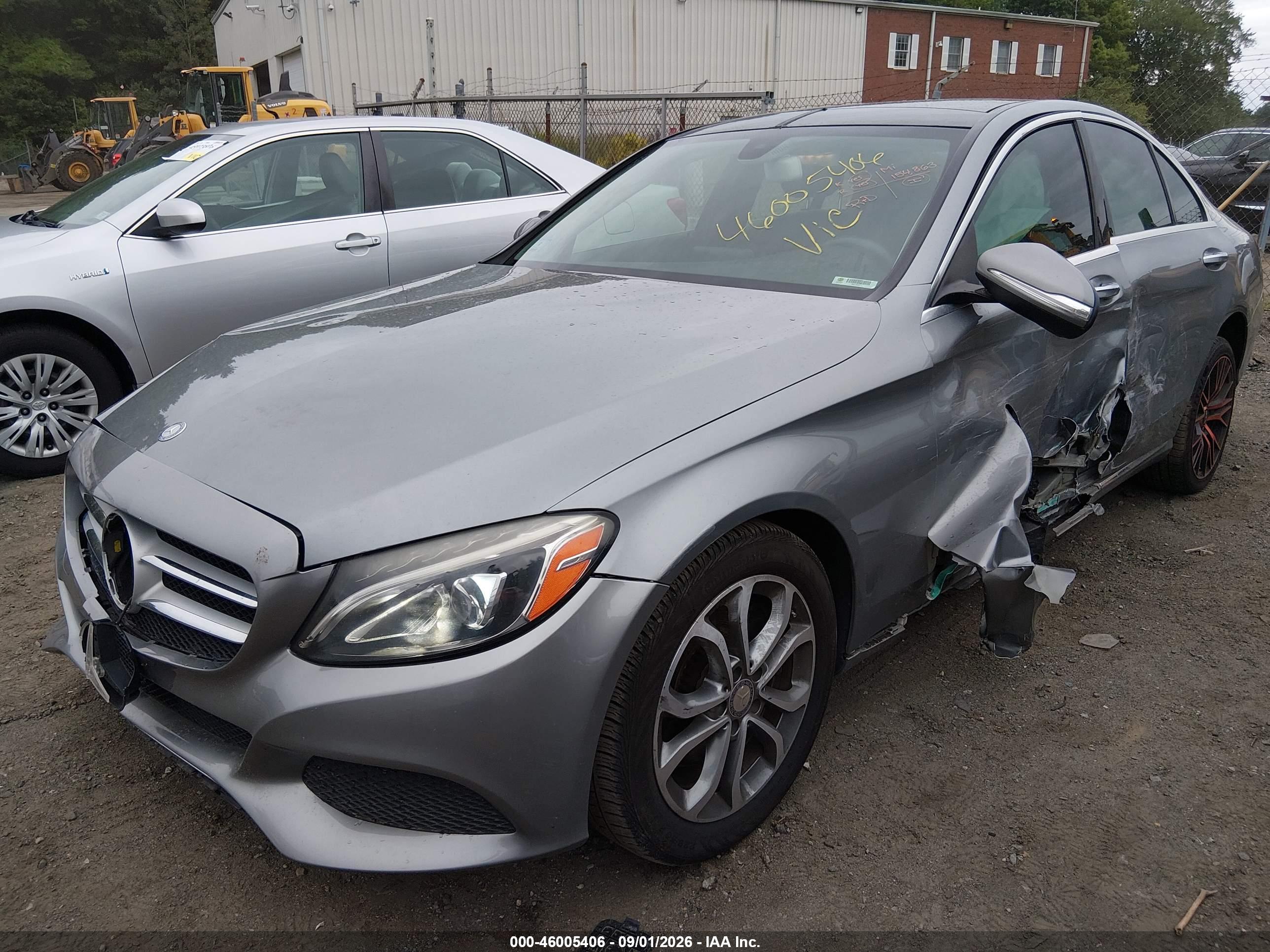 2015 MERCEDES-BENZ C 300 4MATIC — I2