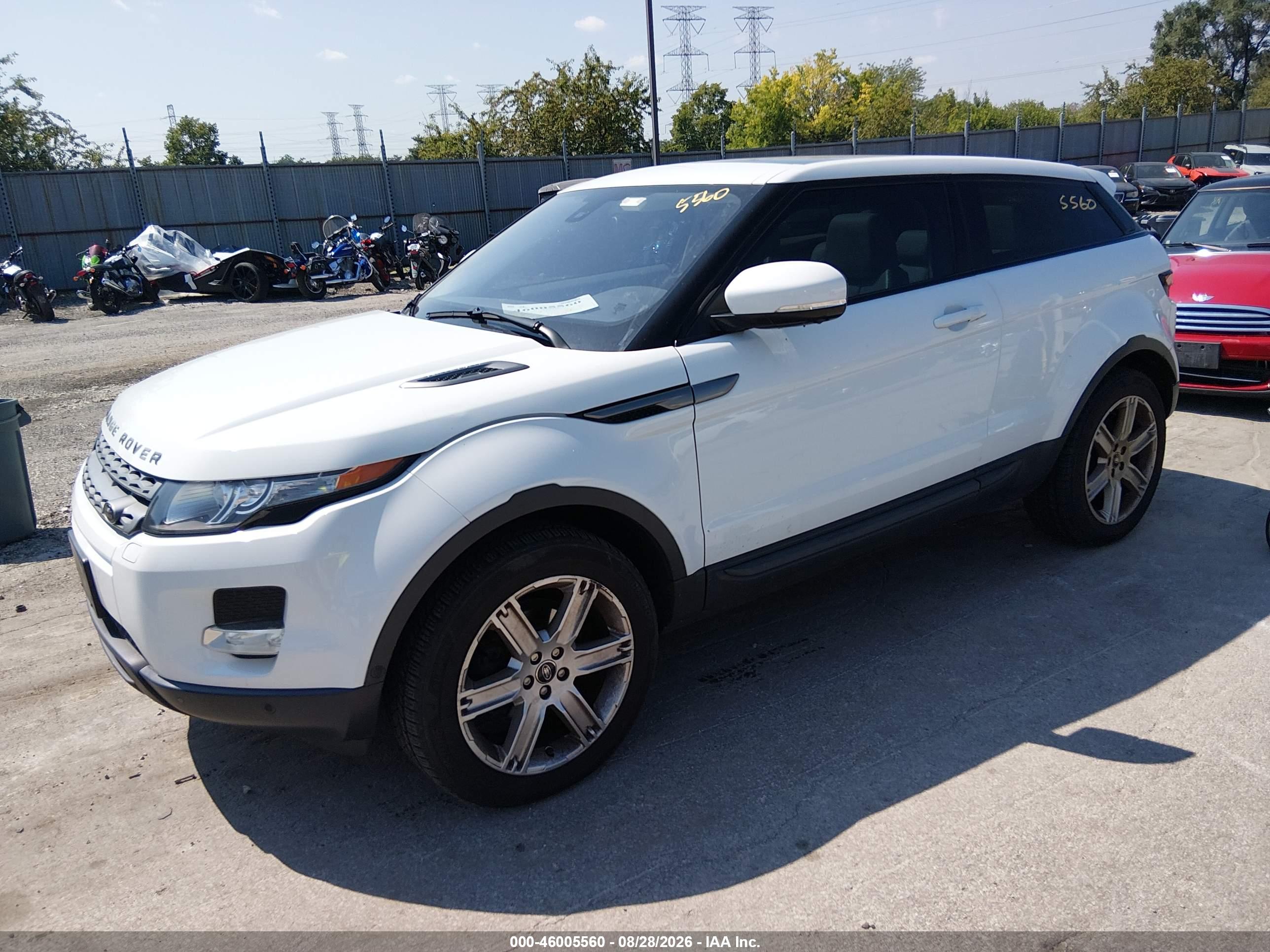 2013 LAND ROVER RANGE ROVER EVOQUE PURE PLUS