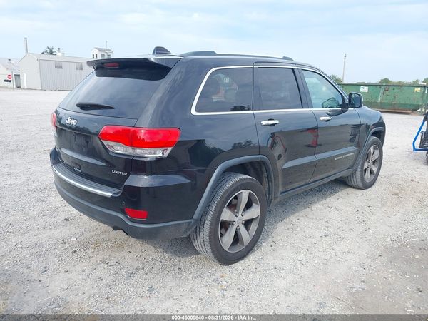 2016 JEEP GRAND CHEROKEE LIMITED — I4
