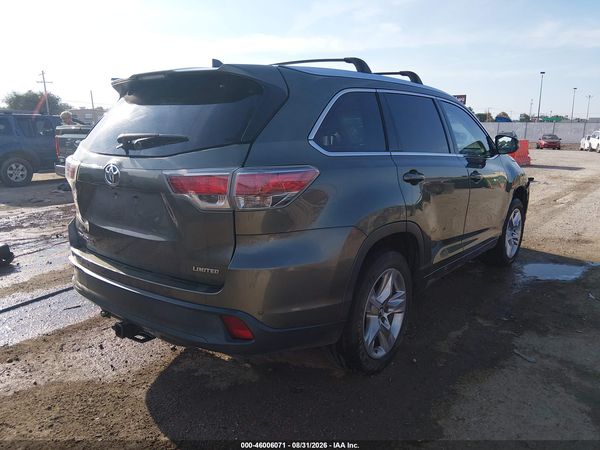 2016 TOYOTA HIGHLANDER LIMITED V6 — I4