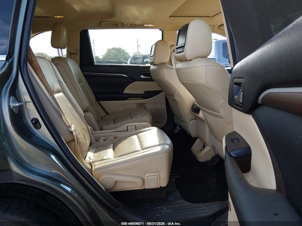 2016 TOYOTA HIGHLANDER LIMITED V6 — I8