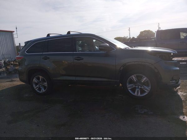 2016 TOYOTA HIGHLANDER LIMITED V6 — I116