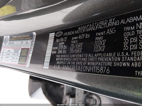 2022 HYUNDAI TUCSON SEL