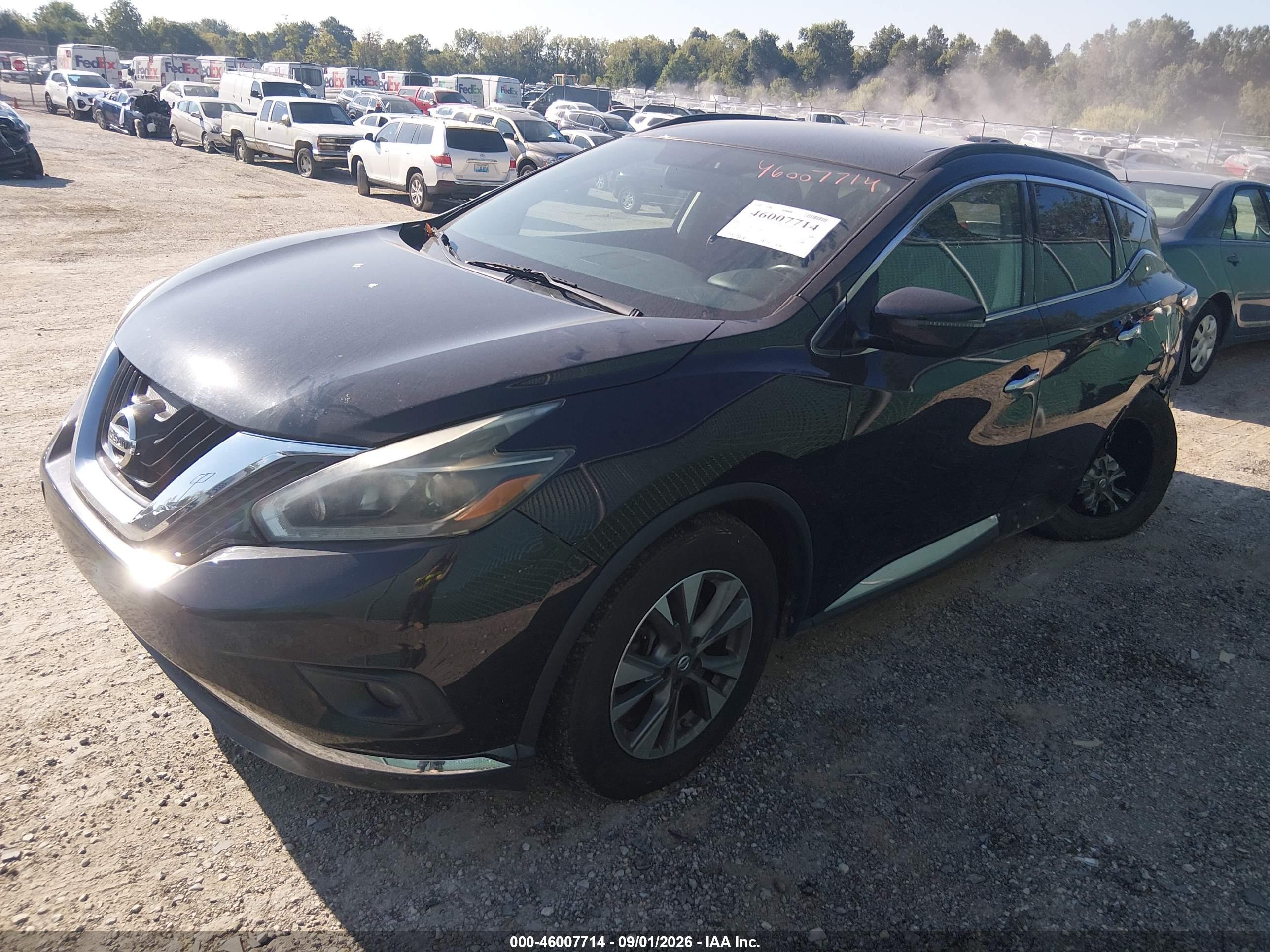 2018 NISSAN MURANO SV — I2