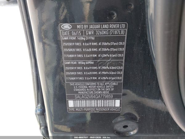2016 LAND ROVER LR4 HSE Lux