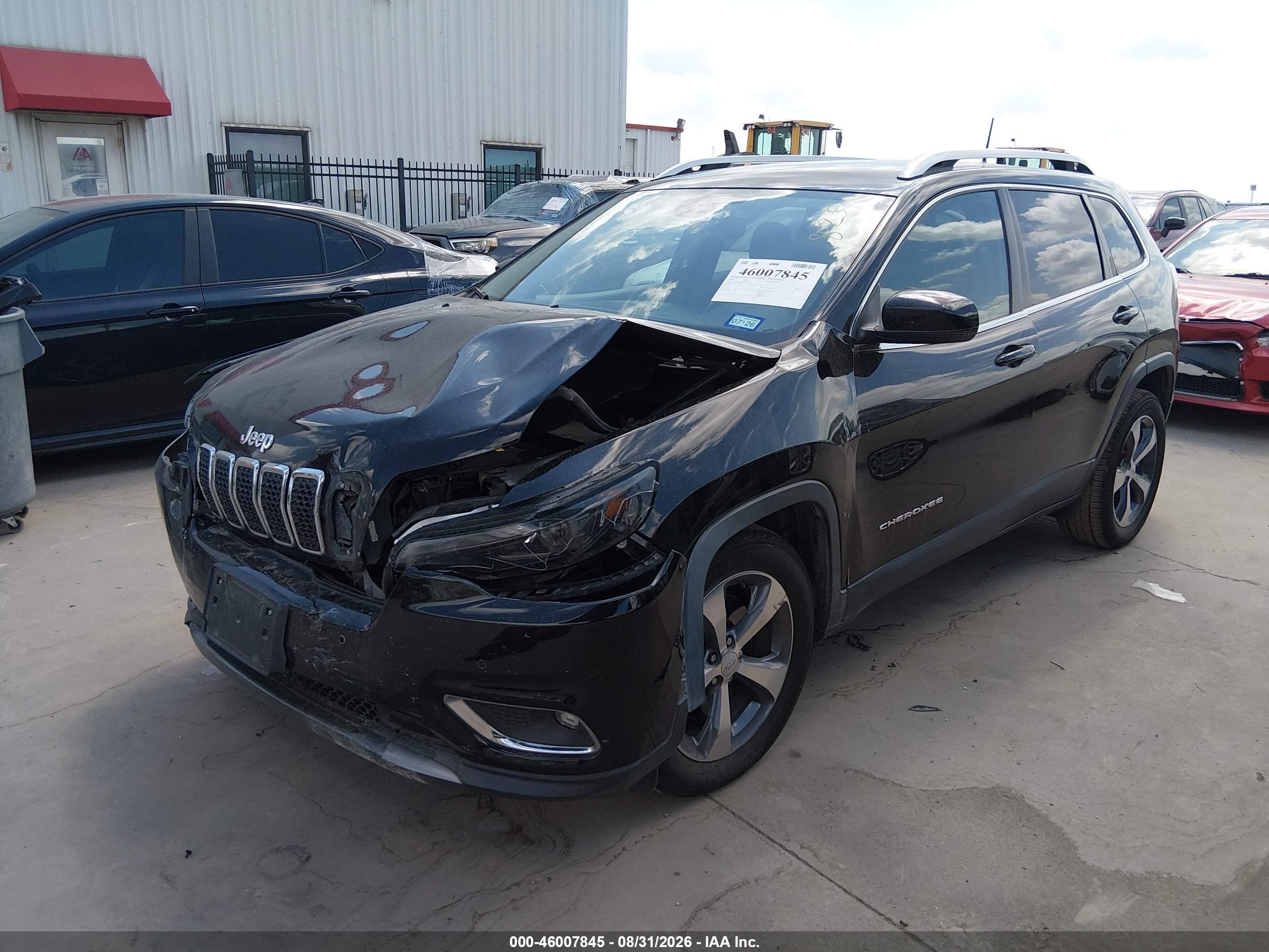 2019 JEEP CHEROKEE LIMITED FWD — I2