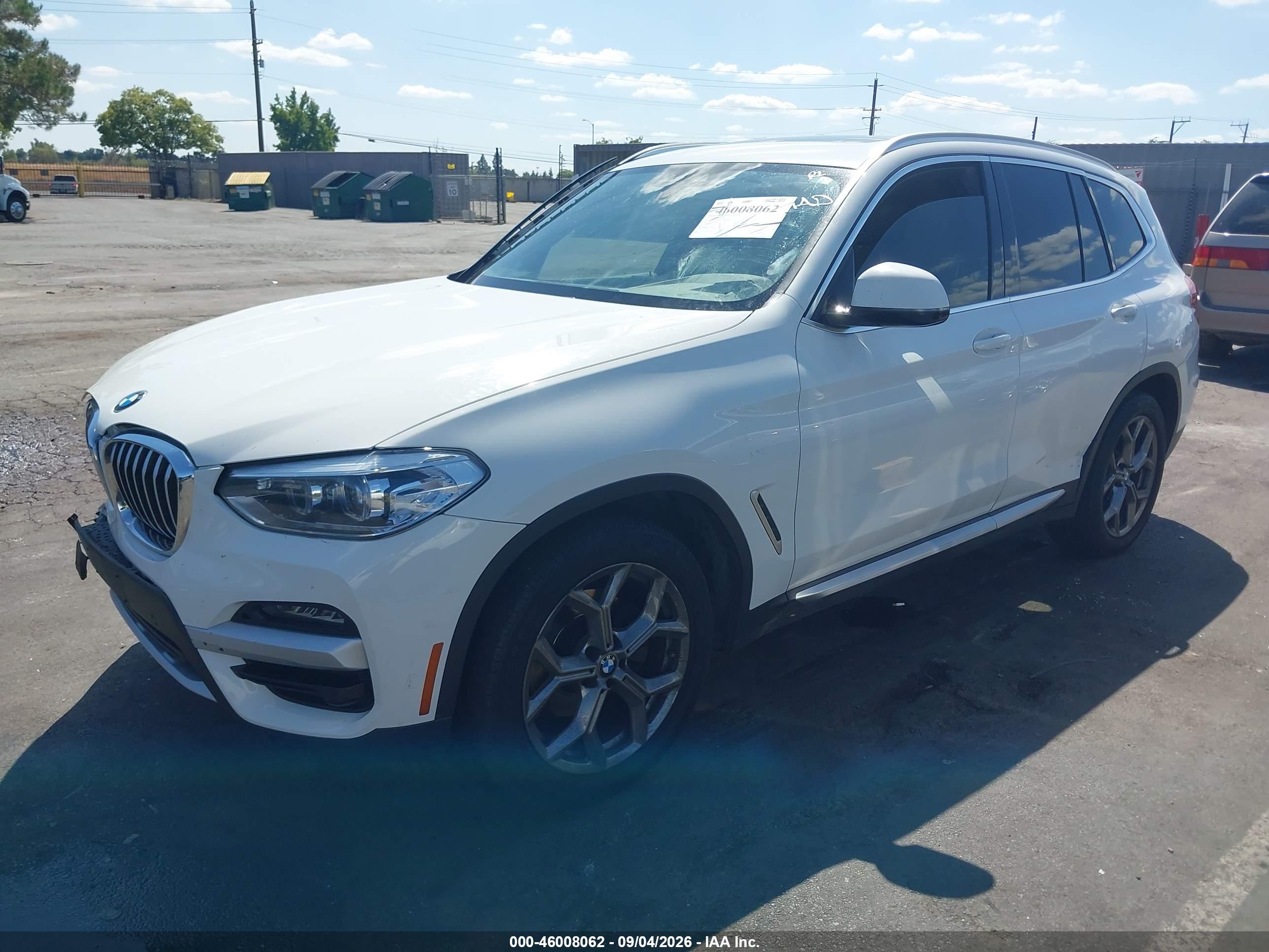 2021 BMW X3 SDRIVE30I — I2