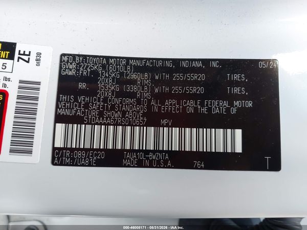 2024 LEXUS TX 350 — I9