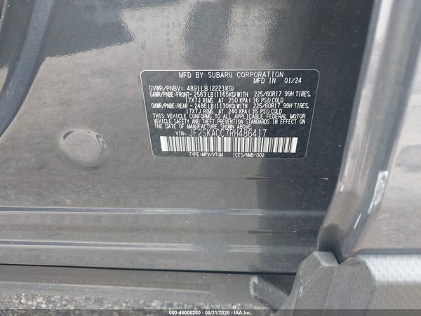 2024 SUBARU FORESTER PREMIUM — I9